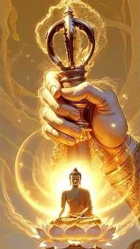 Om Mani Padme Hum 🪷 골드 에너지 부처님 금강저 (Vajra, 金剛杵)✨ Golden Buddha Energy | 内心觉醒冥想 #buddha #meditation