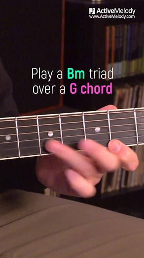 These chord substitutions can change the way you play. Full lesson at ActiveMelody.com - #guitarlessons #guitarsolo