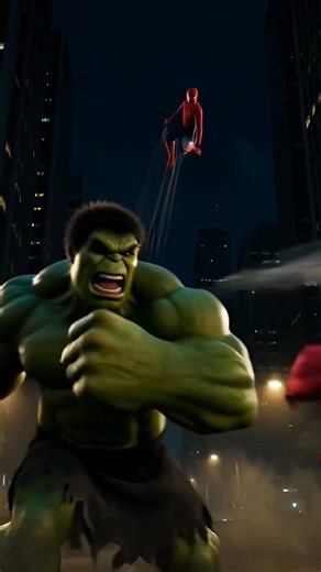 Hulk vs Spider-Man Fight Scene | Who Wins?