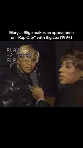 Mary J. Blige on Rap City with Big Lez in 1994