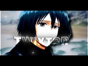 Mikasa Attack on Titan Twixtor 4K Clips [All Season, OVA]