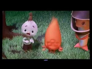 Chicken Little 2005 Alien Invasion Attack Chase AAAAH!😡🏫🔺DVD🔺📀📺Walt Disney DVD🔺📀📺