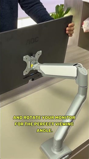 Best Monitor Arm Setup for Your Desk #desksetup #computeraccessories #china #monitorarms