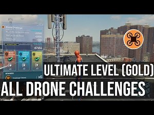 Taskmaster Drone Challenges - Ultimate Level (Gold) - Marvel's Spider-Man PS4