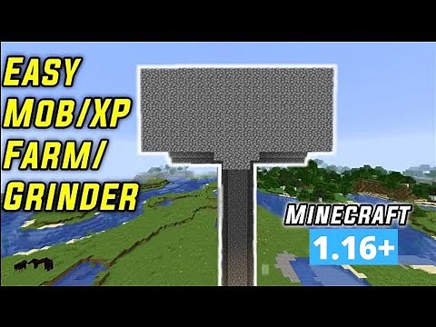 How To Make A MOB XP Farm In Minecraft 1.16+ (Tutorial)