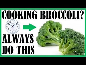 Cooking Broccoli? Always Do This First!