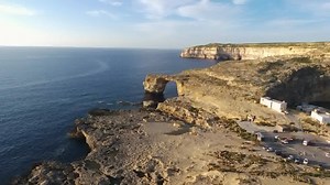 2.3K views · 60 reactions | Beautiful aerial video of the Azure Window, Dwejra and surrounding area (Gozo) Video.. Edward Scerri | Discover Malta | Facebook