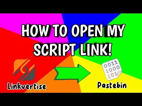 How to Open my Script Link! [Tutorial]😄