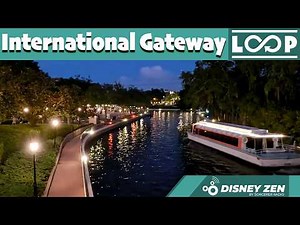 Epcot International Gateway Music Loop in 4K