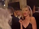 Hollywood actress Naomi Watts shows off groovy dance skills while attending a party