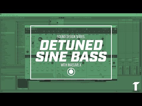 How to Make a Detuned Sine Bass in Massive X