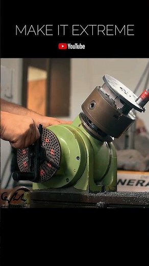 Dividing Head on a Milling Machine