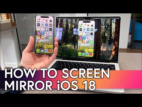 How to Screen Mirror iPhone on iOS 18