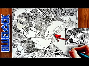 How to Draw Loki's God Speed | Blue Lock | ブルーロック | Step-by-Step Tutorial