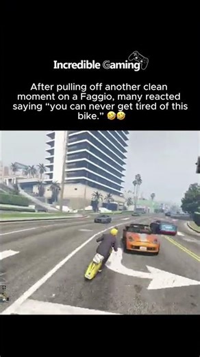 The Faggio Supremacy Continues: Viral "Clean" Stunt Proves It's the GOAT! #GTA #gtaonline #gaming