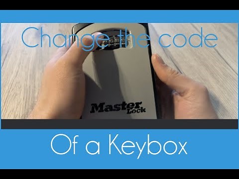 How to change the code on a Keybox (MasterLock and others...)