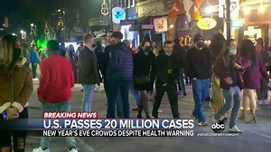 55K views · 637 reactions | 20 MILLION CASES: Kaylee Hartung is in California with the latest on the COVID-19 fight heading into 2021, with more than 10,000 American lives lost in just three days and concerns holiday gatherings may fuel yet another surge. https://abcn.ws/3896kyk | ABC World News Tonight with David Muir | Facebook