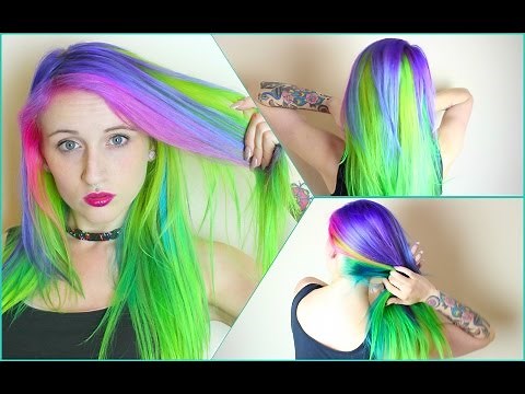 ✖ Mystic Alien Hair Dye Tutorial ✖