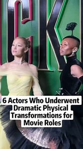 6 actors who underwent Dramatic physical transformations for movie roles #celebrities #foryoupage #us #movie #roles | Celebs Insights