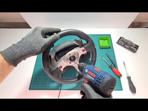 Logitech G25 Maintenance. Tear down. Back to life back to games!!