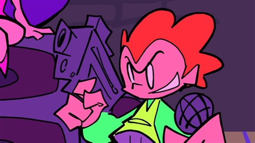 "FNF但是是加载界面，还是pico"FNF中优质mod—— FNF But It’s The Loading Screen—pico