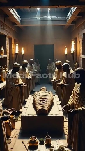 How Egyptians Preserved Mummies for 3,000+ Years 🏺#shorts