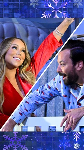 The Tonight Show on Instagram: "It’s tiiimmeee! 🎁 @mariahcarey #FallonFlashback Original Air Date: November 4th, 2022"