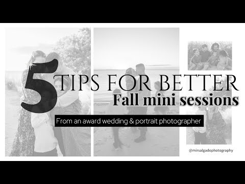 5 tips for better fall mini sessions from a photographer’s perspective