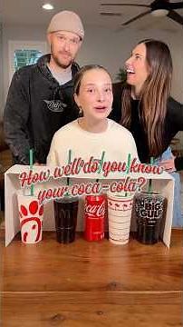 COCA COLA TASTE TEST 🥤🤩👀