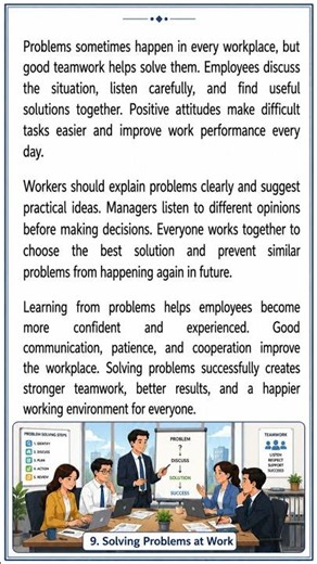 9 Solving Problems at Work