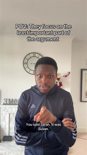 POV: They Focus on the Least Important Part of the Argument