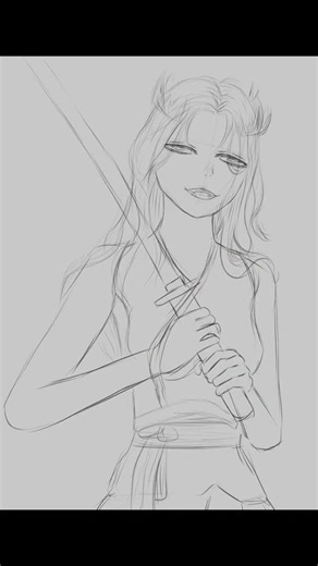 Honestly the 3D models in clip studio are amazing for making poses #art #digitalartist