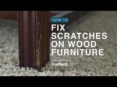 How To Fix Scratches On Wood Furniture