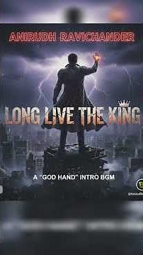 LONG LIVE THE KING 👑 BGM #TheGodHand #Anthem #AnirudhStyle #Shorts #TrendingBGM #VikramBGM