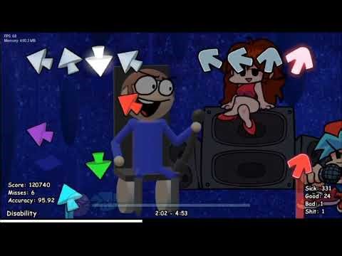 Disability V2 Charted (FNF Gapple 1.5 Teaser Song)