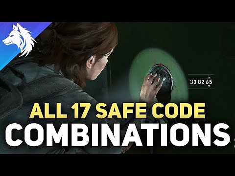 The Last of Us Part 2 Remastered - All 17 Safe Codes & Combinations + All Door & Gate Codes