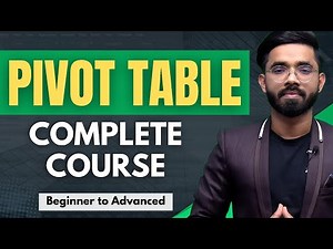 Excel Pivot Table Complete Course | Basic to Advanced | Real Office Data | Hindi