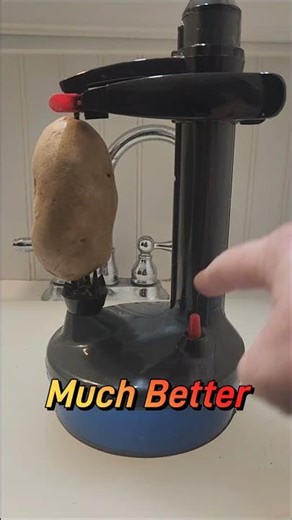 Wire Brush Potato Peeling Fail
