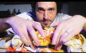 【三米叔】XXL号塔可钟盛宴~（各式卷饼、芝士酱薯条）