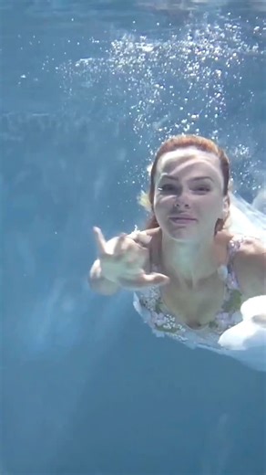 Royal Model | Enjoy an underwater wedding . . .#underwaterwedding #underwaterbrides #summerwedding #enjoyunderwater #weddingstyle #summer... | Instagram