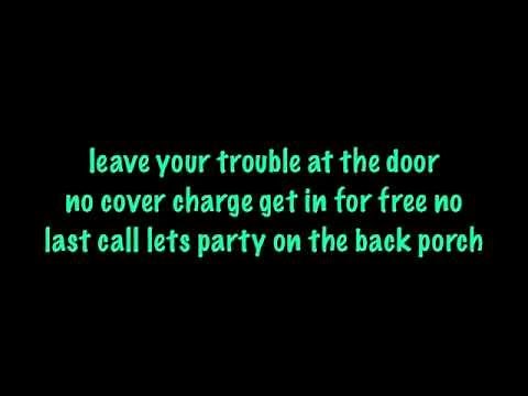 Dierks Bentley - Back Porch Lyrics