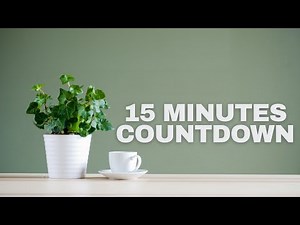 15 Minutes Silent Timer | No Sound, No Music, Just Countdown