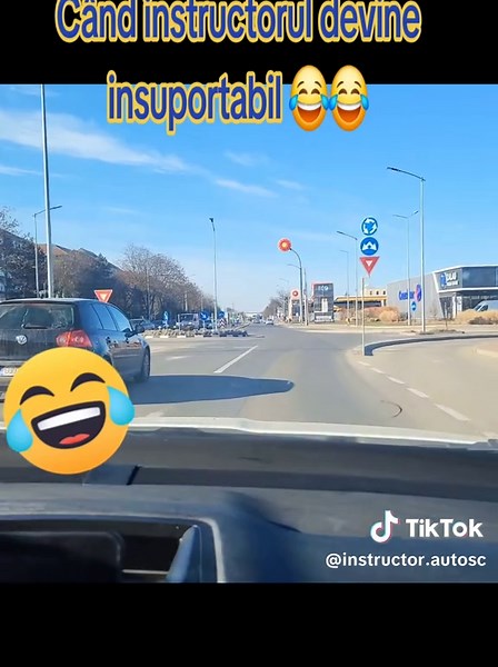 #funnyvideos😂 #scoaladesoferi #viralvideos #funnytiktok #instructor TikTok