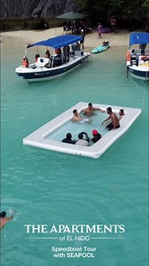 312 reactions · 43 shares | Speedboat tour with free use of seapool  | The Apartments at El Nido | Facebook