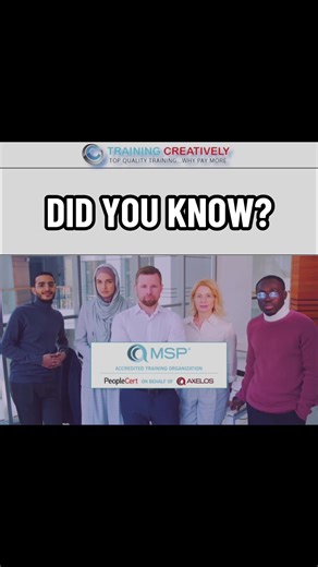Planning a major change initiative? MSP®️ gives you the structure and confidence to lead it successfully. ✅ Ideal for programme leaders & change managers 📍 Explore your learning options today: https://www.trainingcreatively.com/msp-management-of-successful-programmes Book your MSP course and exam today with Training Creatively, and claim your limited 20% OFF voucher here: https://www.trainingcreatively.com/offers/msp-foundation-and-practitioner/ For more details, visit our website at www.traini