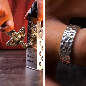 SHORT. A stylish ring made from an Oscar statuette 🏆 | Red Koala