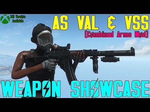 Fallout 4: Weapon Showcases: AS VAL & VSS (Combined Arms Mod)