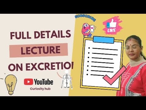 Life processes- Excretion Full details explanation and notes 
