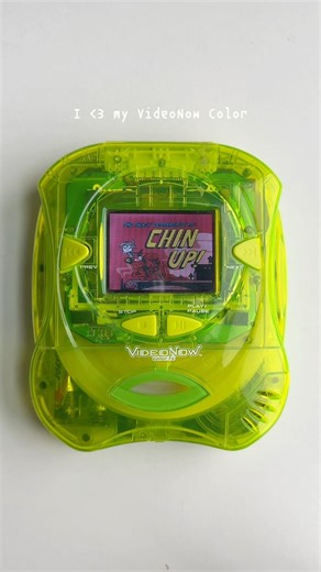 I love my VideoNow Color 🐠💿 #videonow #videonowcolor #nostalgia #2000stech ￼