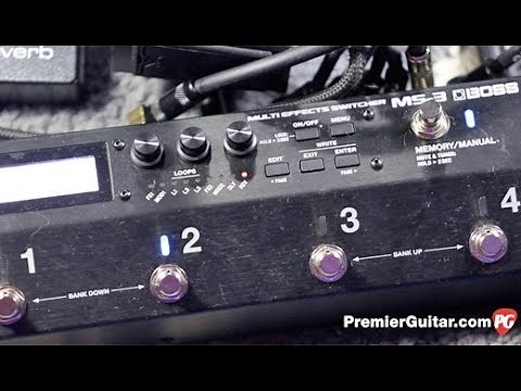 Review Demo - Boss MS-3 Multi Effects Switcher